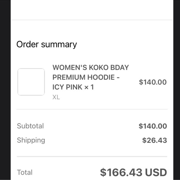 Happy Birthday Khloe hoodie - Picture 2 of 8